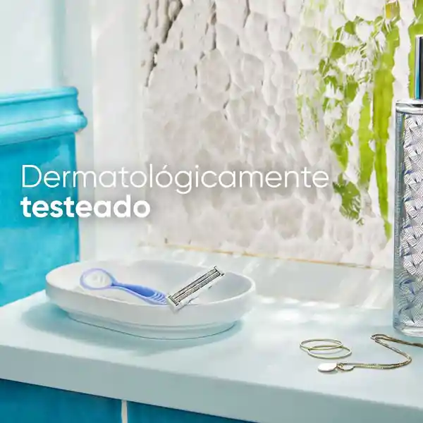 GILLETTE Venus Íntima Cuchilla de Afeitar Mujer Máquina de Afeitar Desechable con Barra Protectora para Área Íntima Depilación Zona Íntima 2 Uds