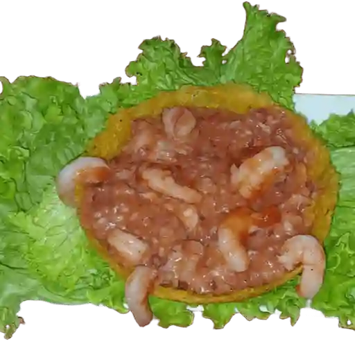 Canasta de ceviche tradicional