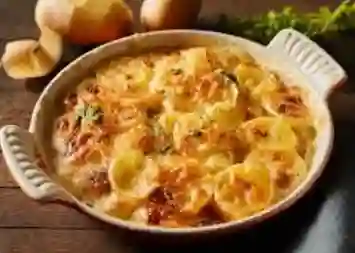 Papas a La Francesa Gratinada