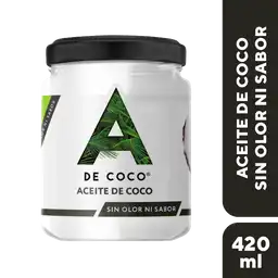 A de Coco Aceite de Coco sin Olor ni Sabor