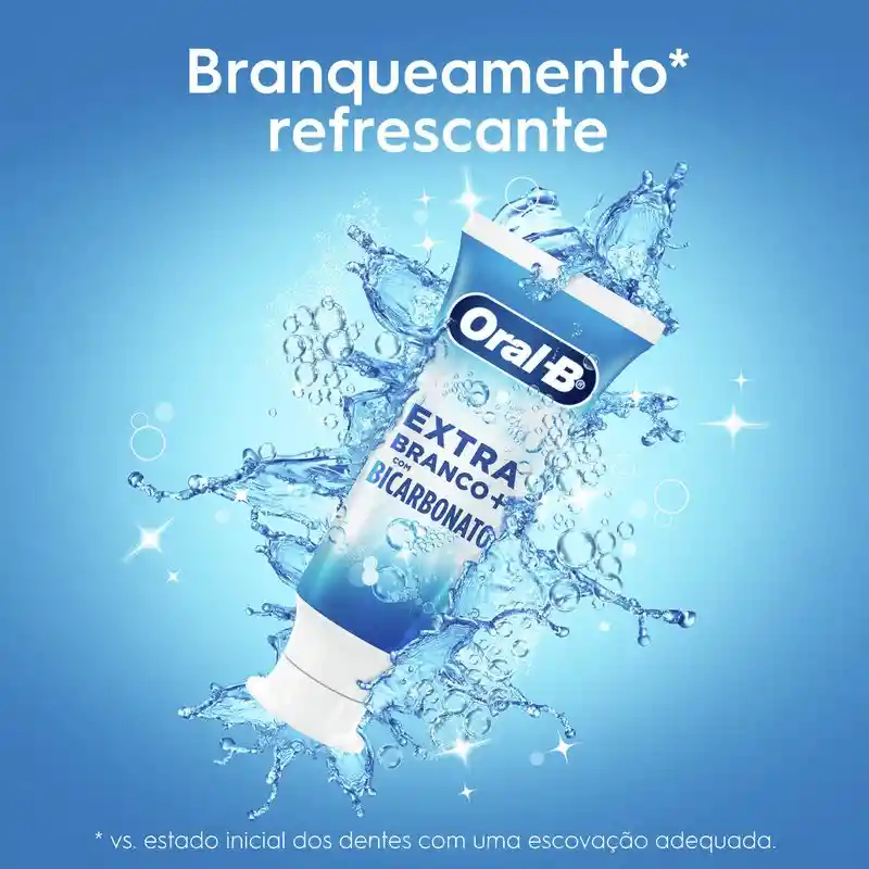 Oral-B Pack Crema Dental Extra Blancura Bicarbonato 58 mL