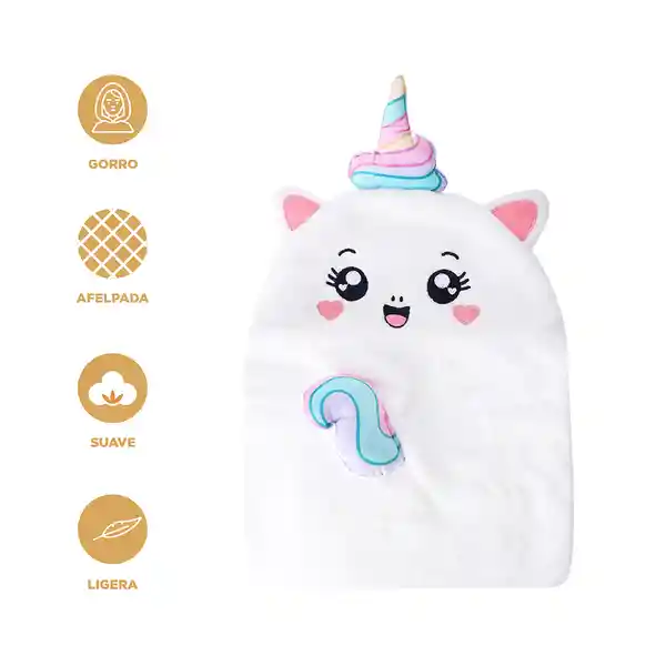 Manta Con Capucha Serie Mis Pastelitos Miniso