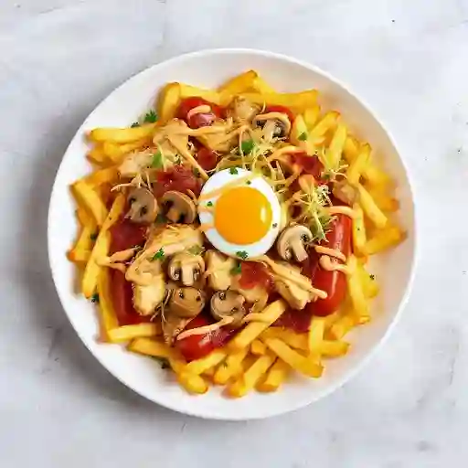 Salchipapa Especial