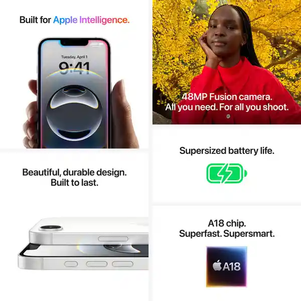 Apple iPhone 16E 512Gb Negro