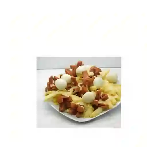 Salchipapa Especial