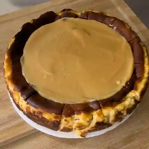 Porcion Tarta de Queso Caramelo Salado