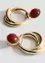 Pendientes Salome Oro Talla 99 Mujer Mango