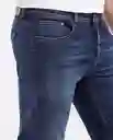 Jean Súper Slim Fit Rider Azul Clásico Oscuro T 32/32 Chevignon