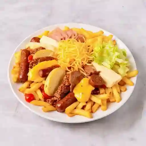 Salchipapa jumbo personal