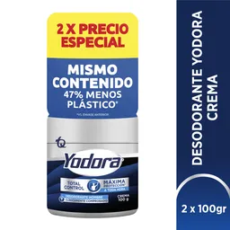 Yodora Desodorante Men en Crema Control