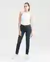 Jean Low Rise Rusty Azul Dark Ultra Oscuro Talla 6 Chevignon