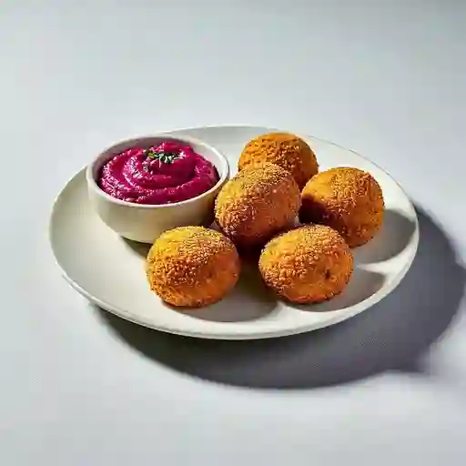 Croquetas & Hummus
