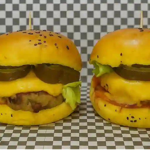 Combo para dos hamburguesa clasica
