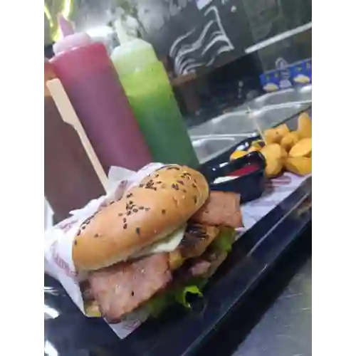 Hamburguesa Hawaiana