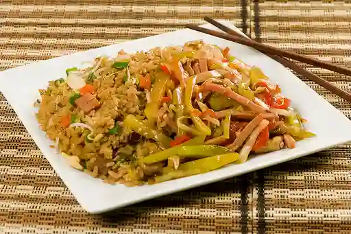 Combo Arroz Paisa con Chuleta