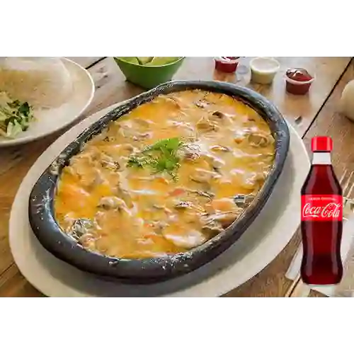 Combo Amarillo a la Monseñor +Cocacola Orig 350ml
