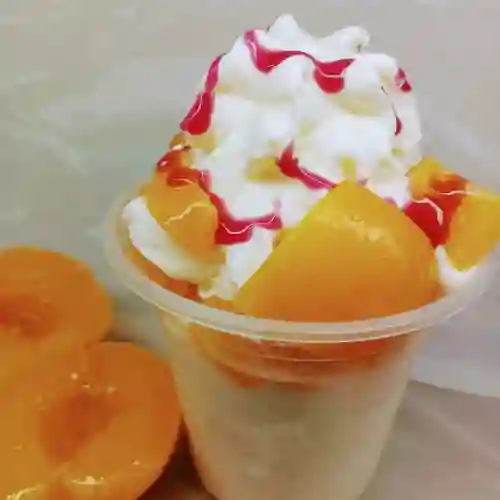 Duraznos con Crema