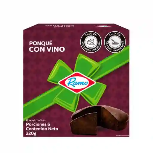 Ramo Ponque Vino Caja 220 g