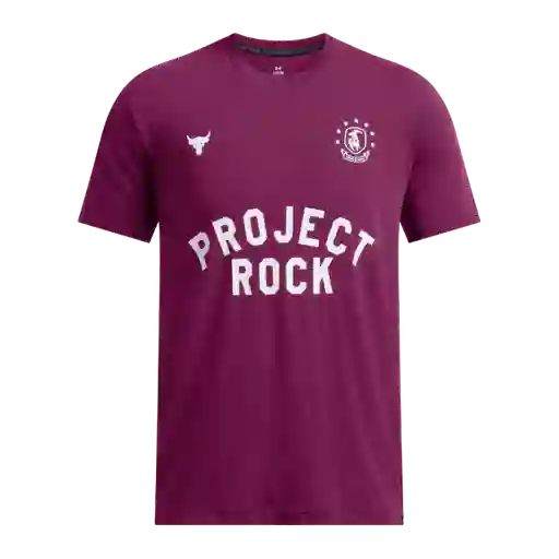 Under Armour Camiseta Pjt Rck Boh Hombre Morado SM