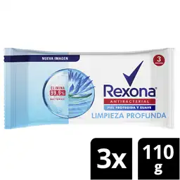 Rexona Pack Jabón Antibacterial Limpieza Profunda