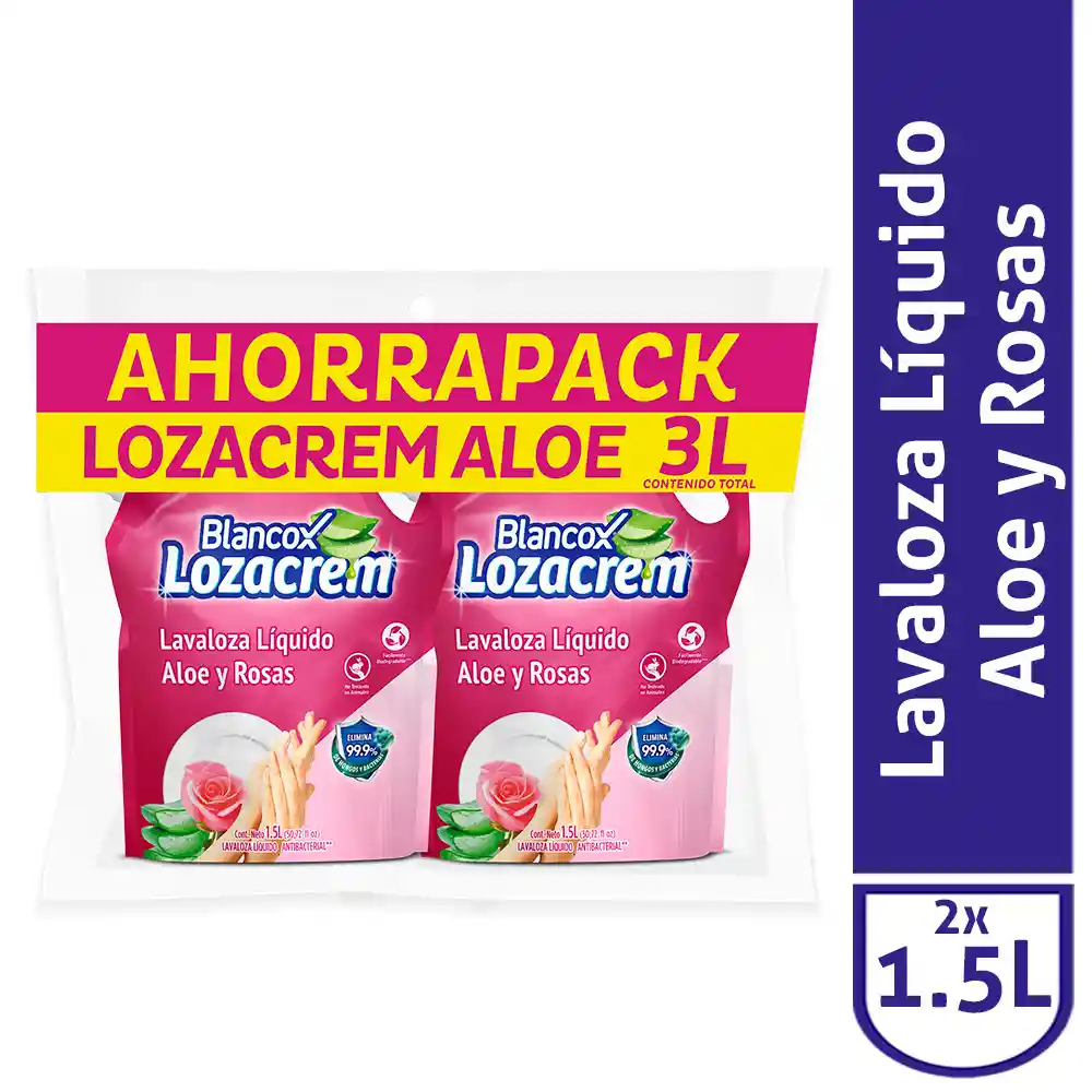 Loza Crem Liq Aloe Doypack