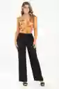 Blusa Olivia Color Naranja Claro Talla S Ragged