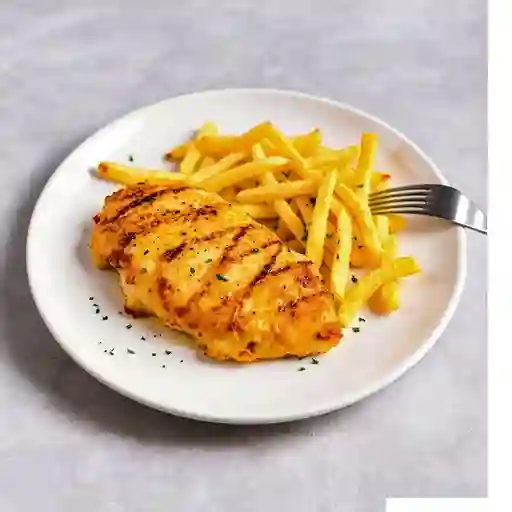 Pechuga gratinada