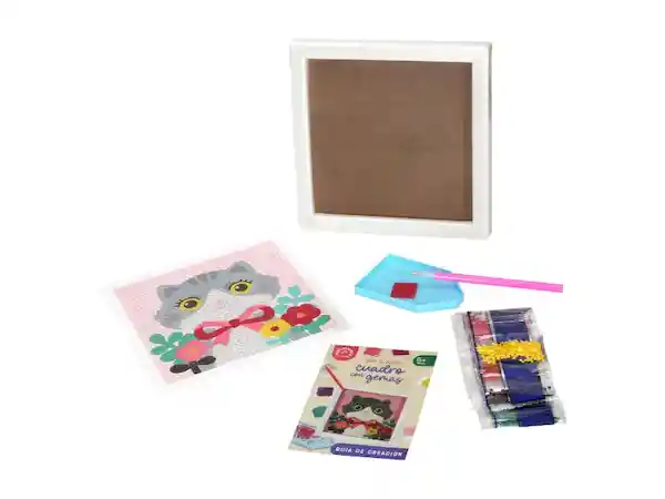 Set Pinta Gemas Cuadro Casaideas