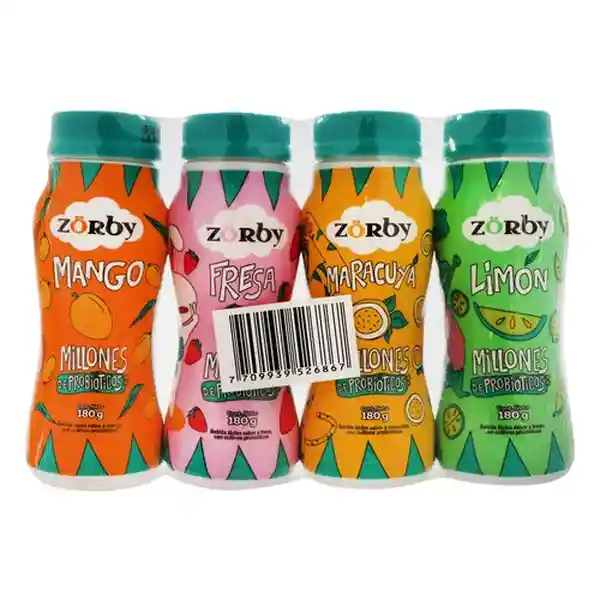Zorby Pack Bebida Láctea Surtido
