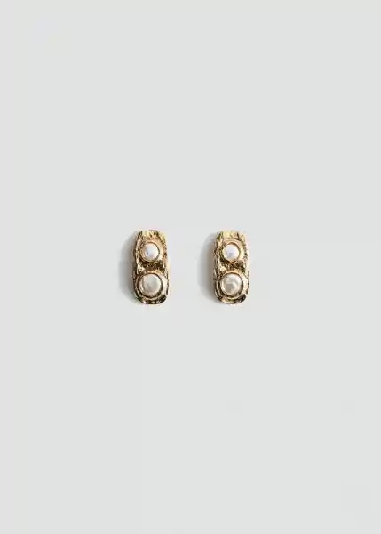 Pendientes Chloe Oro Talla 99 Mujer Mango