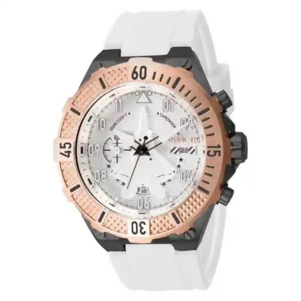 Reloj Aviator Hombre Blanco 39894 Invicta