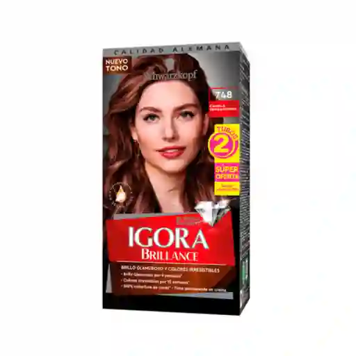 Igora Tinte Brillance Canela Sensación 748 100 mL