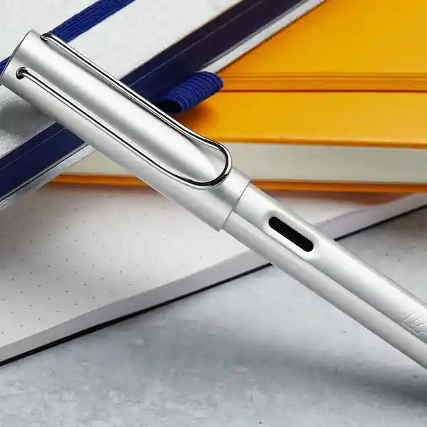 Lamy Estilógrafo al Star White Silver