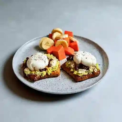 Tostadas de Aguacate