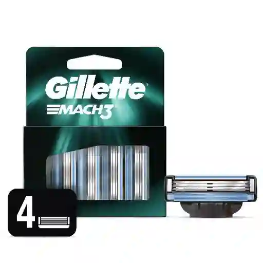 Gillette Repuesto para Maquina de Afeitar Mach3