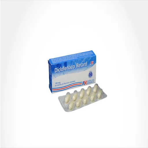 American Generics Diclofenaco Retard (100 mg)