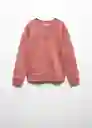 Sudadera Global Cereza Talla 06 Niños Mango