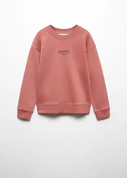 Sudadera Global Cereza Talla 06 Niños Mango