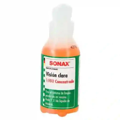 Limpiavidrios Sonax - 25 ml Naranja