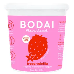 Bodai Yogur Yococo Vegano Sabor a Fresa y Vainilla