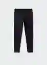 Leggings Elio Negro Talla 08 Niñas Mango