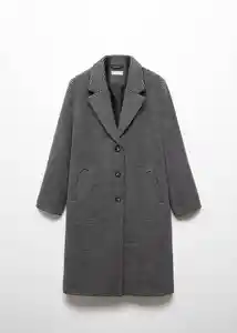 Abrigo Dune Gris Talla 21 Teen Niñas Mango