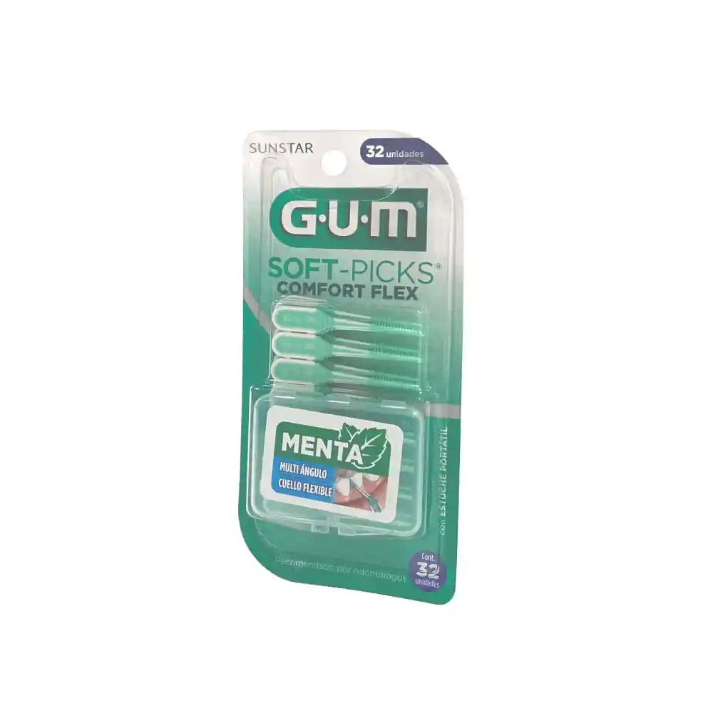 Gum Cepillo Interdental Soft-Picks Menta