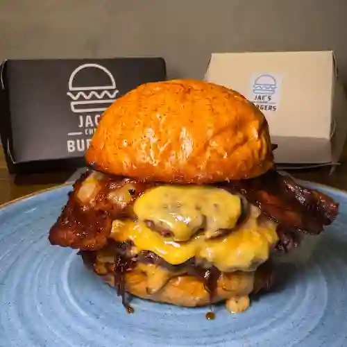 Jacs Special Doble Bacon Cheese Burger