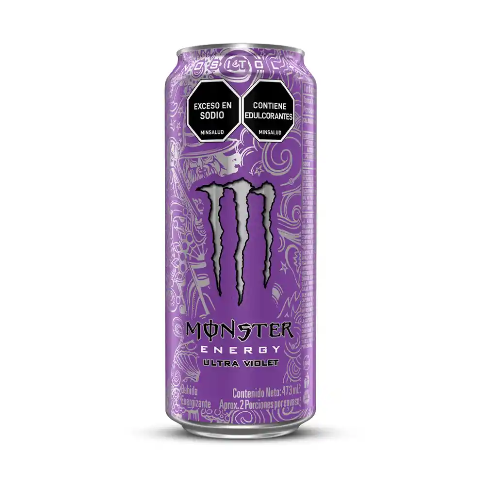 Bebida energizante Monster Violet 437ml