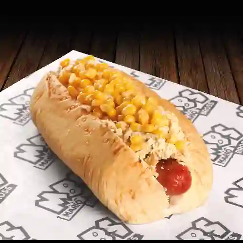 Perro Caliente Especial con Papas