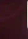 Top Bonini Burdeos Talla M Mujer Mango