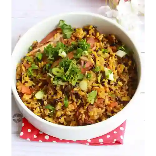 Arroz con Pollo y Vegetales