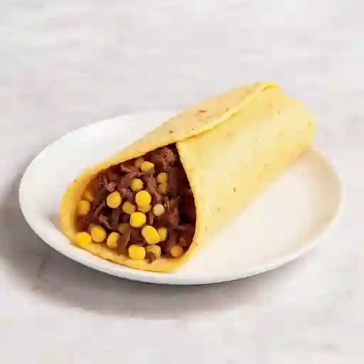 Arepa carnes y maicitos