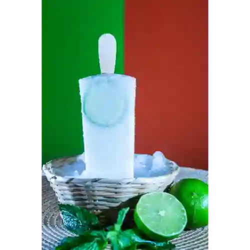 Paleta de Agua y Fruta Natural Limon
